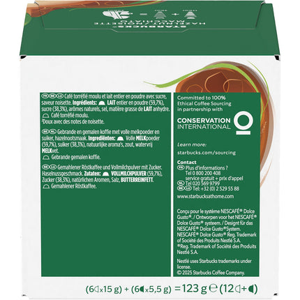 Capsules NESTLE STARBUCKS BY DOLCE GUSTO
