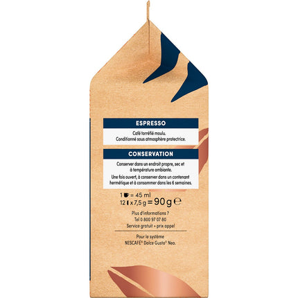 Dosette NESTLE NEO ESPRESSO SIGNATURE x12