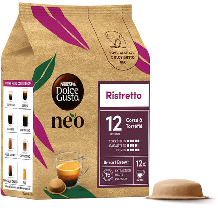 Dosette NESTLE NESCAFE DOLCE GUSTO NEO Ristretto x12