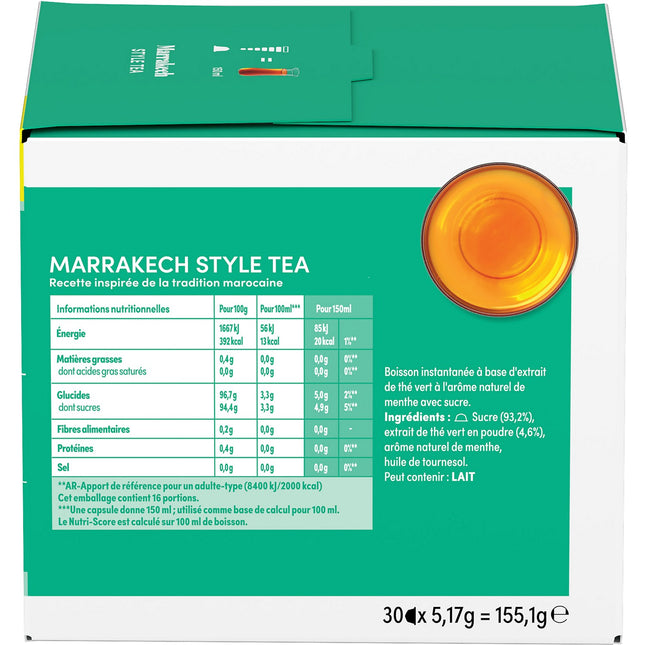Dosette NESTLE DOLCE GUSTO MARRAKECH TEA x30