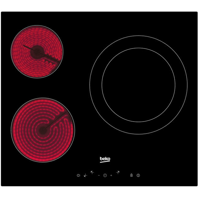 Plaque vitrocéramique BEKO HIC63402T 60 cm