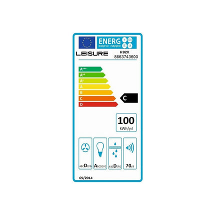 Hotte décorative murale LEISURE H92X Reconditionné