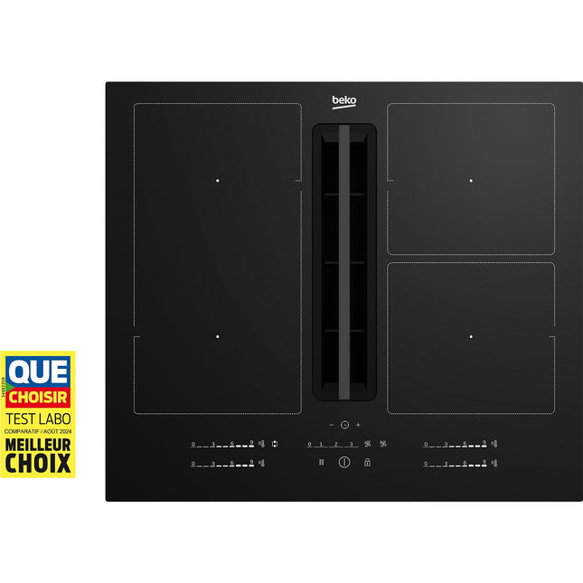Plaque induction aspirante BEKO HIXI64700UF