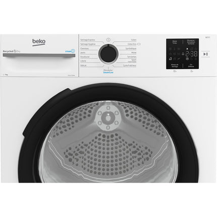 Sèche linge pompe à chaleur BEKO D3H17393W