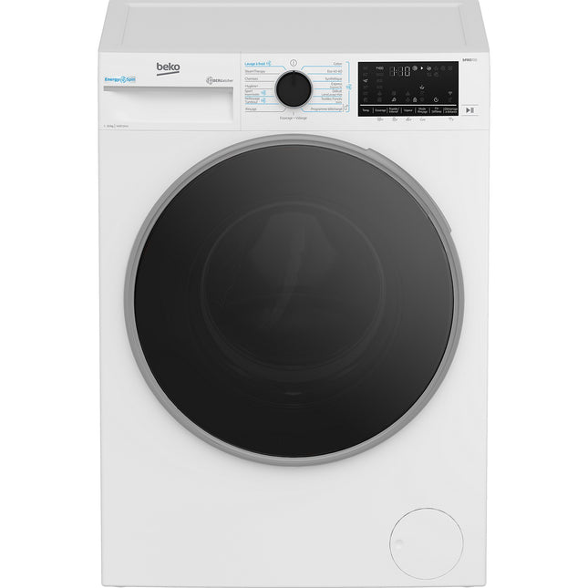 Lave linge hublot BEKO B7WFT6104019W EnergySpin FiberCatcher