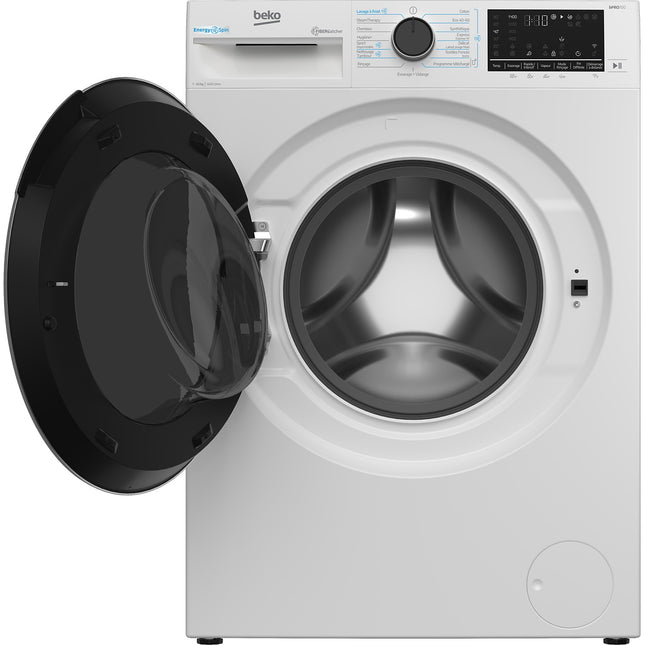 Lave linge hublot BEKO B7WFT6104019W EnergySpin FiberCatcher