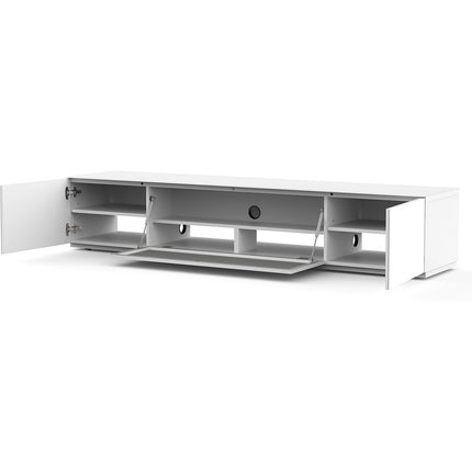 Meuble TV SONOROUS Studio STA 200 Blanc Porte IR