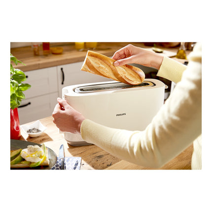Grille-pain PHILIPS HD2590/00 Toaster Daily, 1 fente longue, 830W