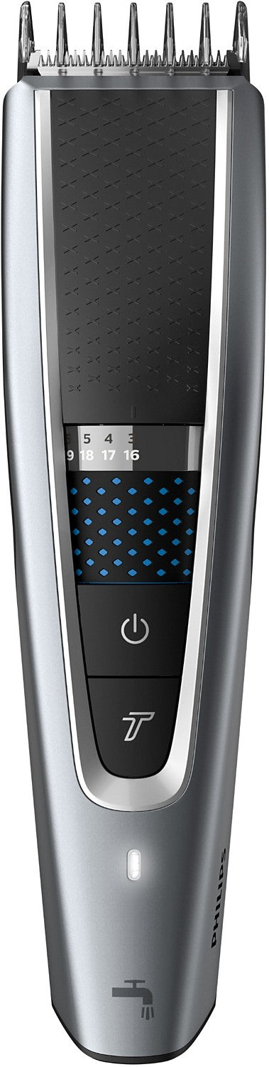 Tondeuse multi usages PHILIPS HC5630/15, molette réglable, 28 hauteurs de coupe, précision 1 mm, autonomie 90 mn