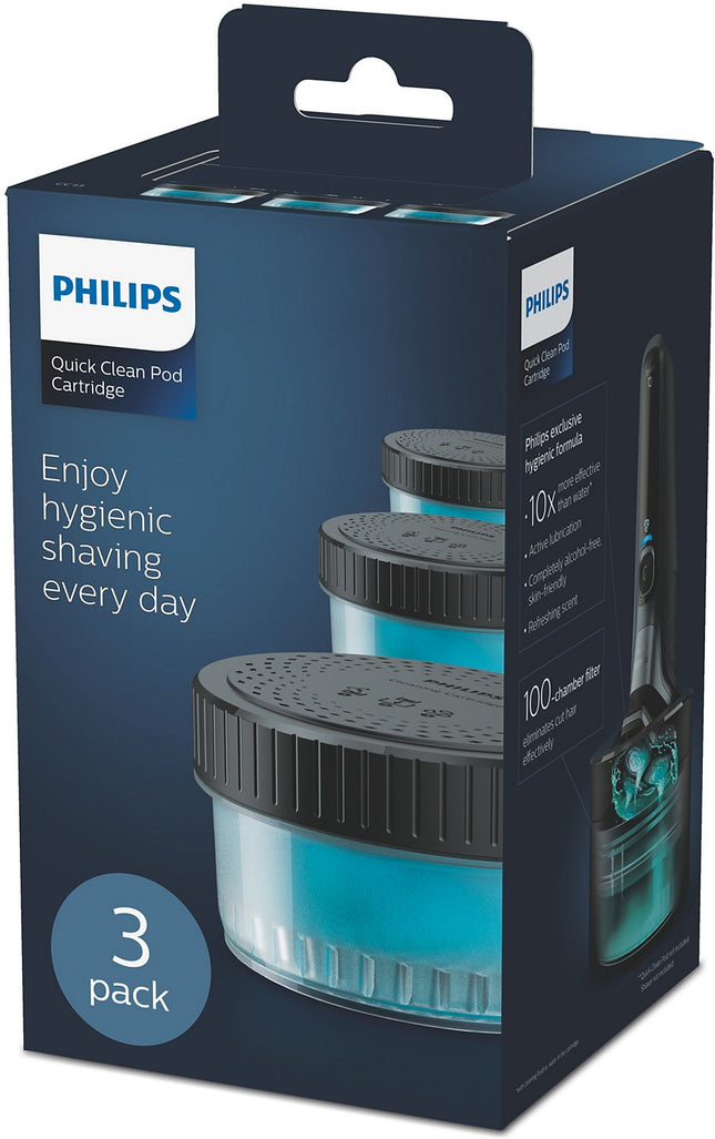 Lotion de nettoyage PHILIPS Quickclean recharges liquide CC12/50 x3