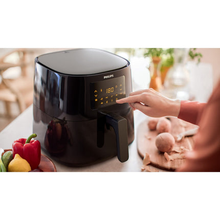 Airfryer PHILIPS HD9270/96 Friteuse sans huile connectée Noir, Série 5000 XL 6.2L