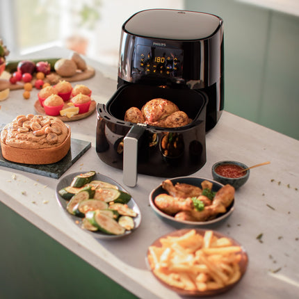 Airfryer PHILIPS HD9270/96 Friteuse sans huile connectée Noir, Série 5000 XL 6.2L