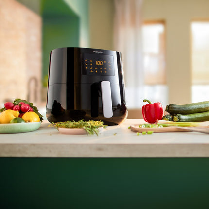 Airfryer PHILIPS HD9270/96 Friteuse sans huile connectée Noir, Série 5000 XL 6.2L