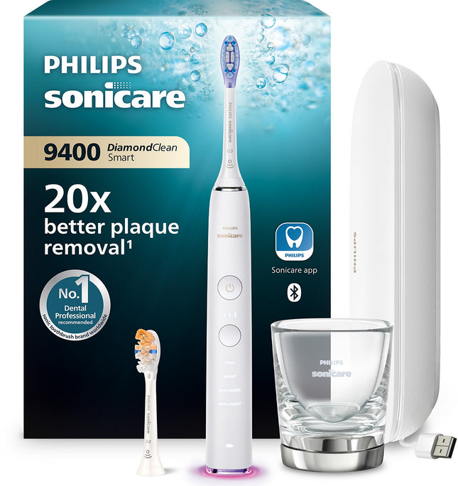 Brosse à dents électrique PHILIPS Sonicare Diamondclean Smart 9400 HX9917/88