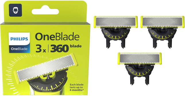 Lame one blade PHILIPS Pour Tondeuse OneBlade 360 x3 QP430/50