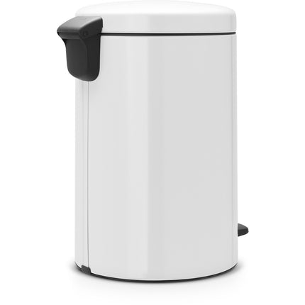 Poubelle de cuisine manuelle BRABANTIA Newlcon 20L White A pedale
