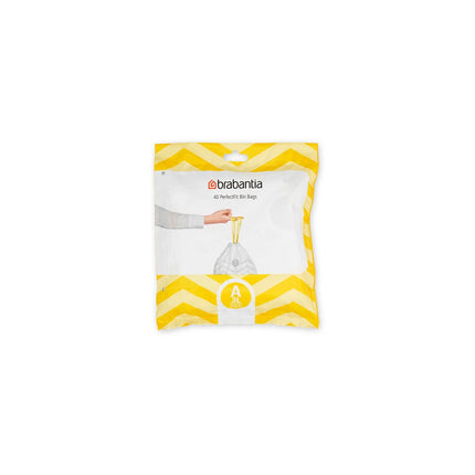 Sac poubelle BRABANTIA PerfectFit A - 3L - 40 sacs