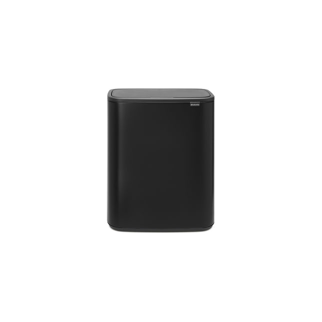 Poubelle de cuisine tri sélectif BRABANTIA Bo Touch Bin 2x30L Matt Black
