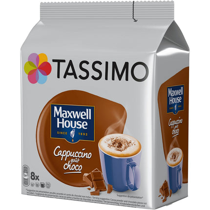 Dosette TASSIMO Café Maxwell House Cappuccino Choco X8