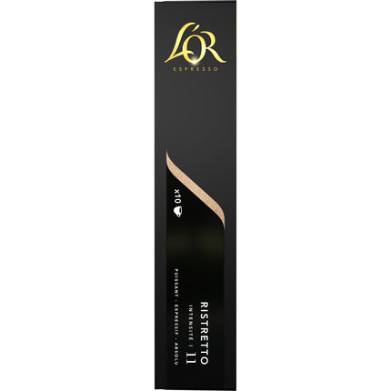 Capsules L'OR Espresso Café Ristretto 11 X10