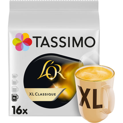 Capsules TASSIMO XL CLASSIQUE x16