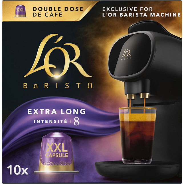 Capsules L'OR extra long numero 8