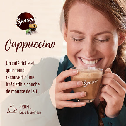 Dosette SENSEO Cappuccino x16 186g