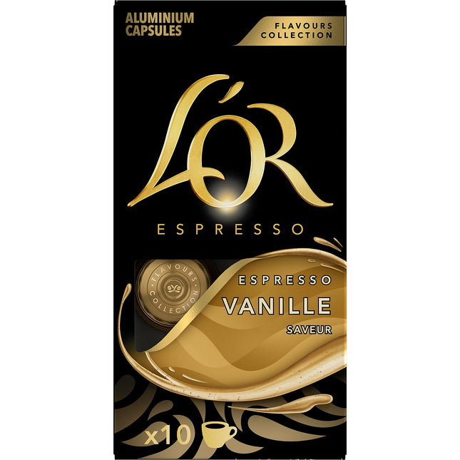 Capsules L'OR Espresso VANILLE x10 52g