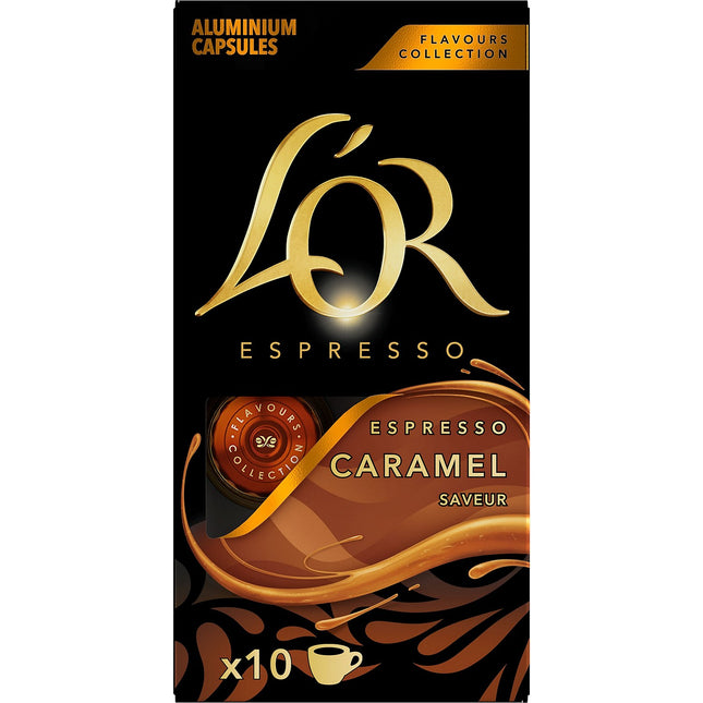 Capsules L'OR Espresso CARAMEL x10 52g