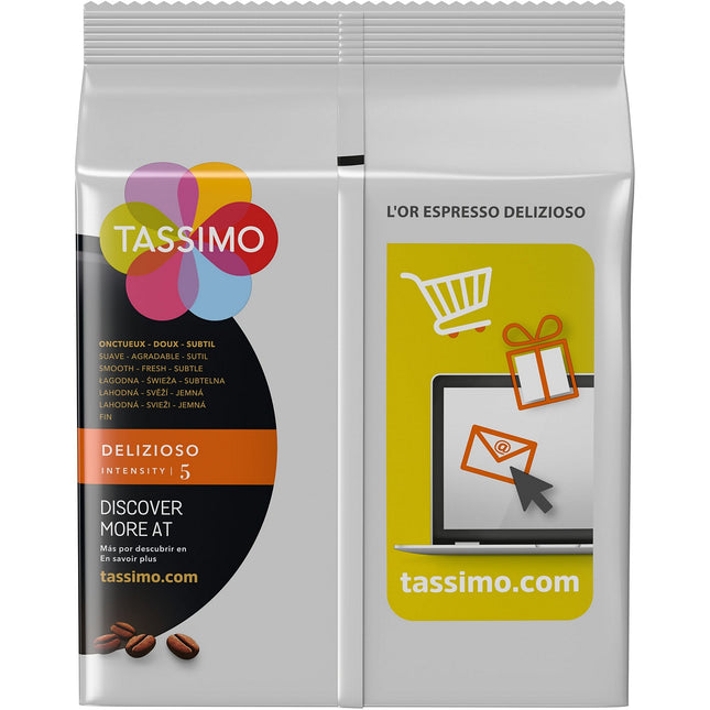Dosette TASSIMO Café L'OR Espresso Delizioso X16