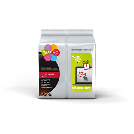 Dosette TASSIMO Café L'OR Espresso Splendente X16