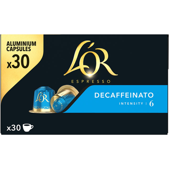 Capsules L'OR Espresso DECAFFEINATO x30 156g