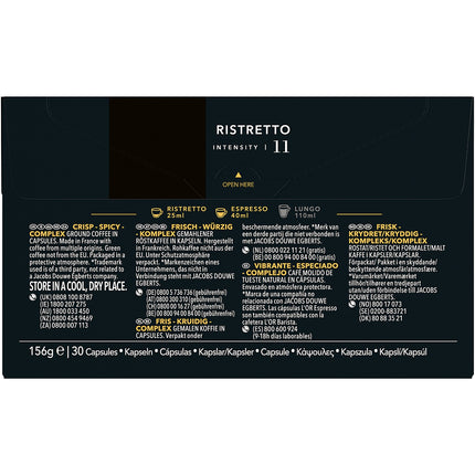 Capsules L'OR Espresso RISTRETTO x30 156g