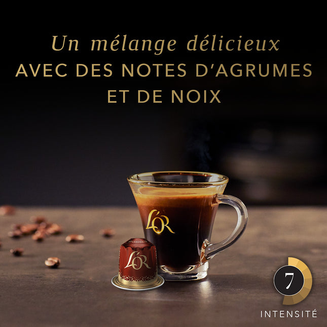 Capsules L'OR Espresso SPLENDENTE x40 + 10 offertes