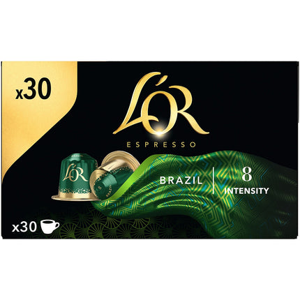Capsules L'OR BRESIL 30 capsules 156g