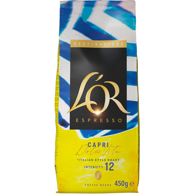 Café en grain L'OR CAPRI DOLCE VITA 450G