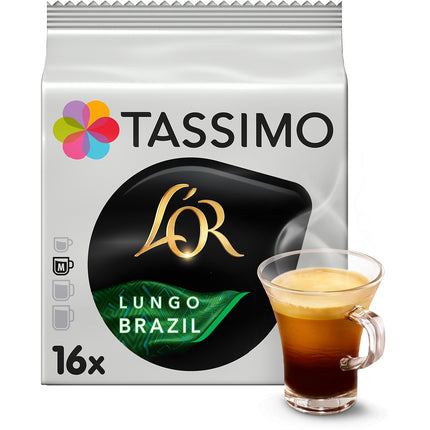 Café moulu TASSIMO L'OR Café Long Brésil 110.4g