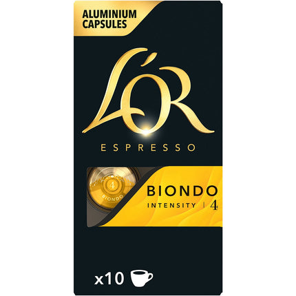 Capsules L'OR Espresso BIONDO x10