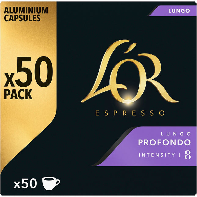 Capsules L'OR Espresso LUNGO PROFONDO x50 260g