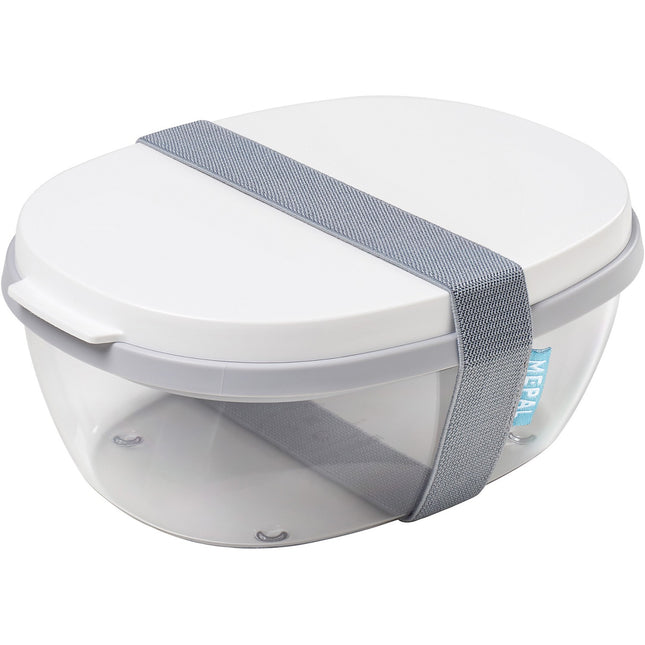 Boîte hermétique MEPAL à salade Ellipse blanc