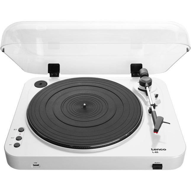Platine vinyle LENCO L85 Blanche