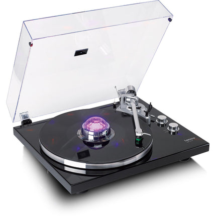 Centreur LENCO Stabilisateur vinyle avec effet lumineux