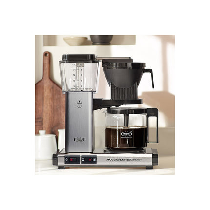 Cafetière filtre MOCCAMASTER Polished Silver