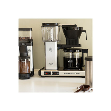 Cafetière filtre MOCCAMASTER Polished Silver