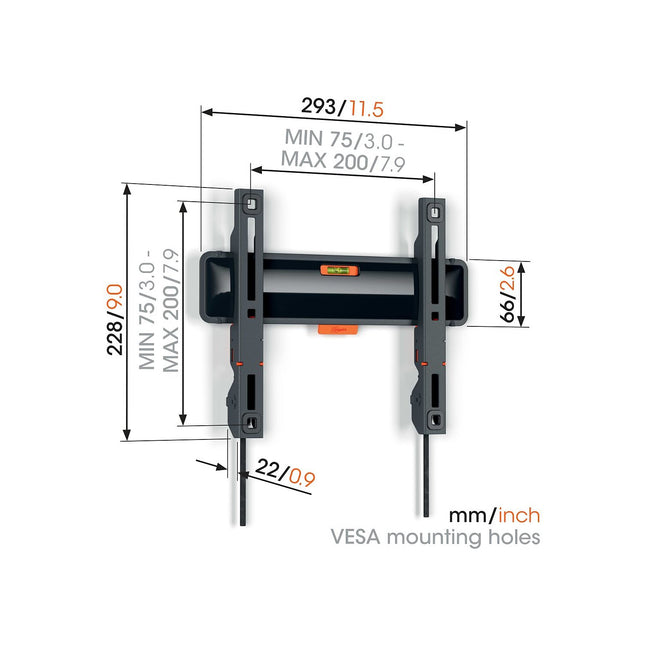 Support mural TV VOGEL'S TVM 3205 19-50''
