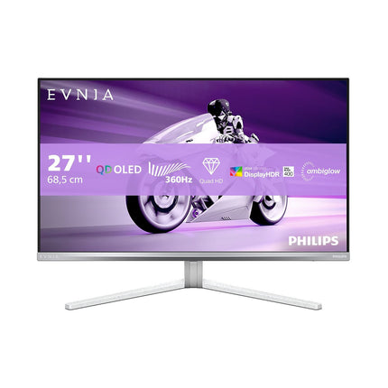 Ecran PC Gamer PHILIPS Evnia 27M2N8500 27" QHD 360Hz QD-OLED HDR True Black 400 HDMI 2.1 USB-C 15W Ambiglow