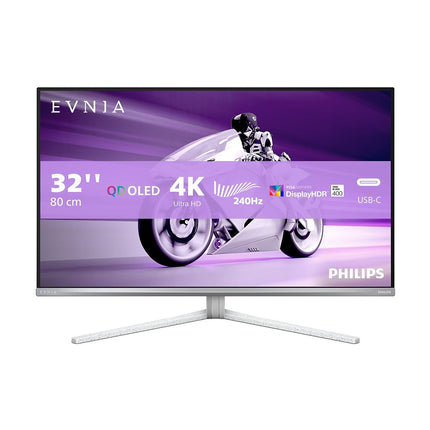 Ecran PC Gamer PHILIPS Evnia 32M2N8900 32" 4K 240Hz QD-OLED HDR True Black 400 HDMI 2.1 Ambiglow