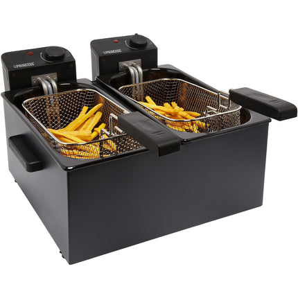 Friteuse semi-professionnelle PRINCESS SEMI PRO DOUBLE 2 X 1 KG 183028-01-001