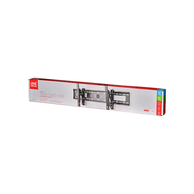 Support mural TV ONE FOR ALL TV Solid Jumbo - Inclinable 42-120 pouce