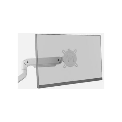 Support écran PC ONE FOR ALL Single Arm blanc 13- 35 pouces Orientabl